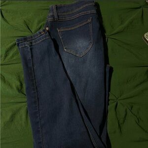 1822 Denim Dark Blue Straight Jeans